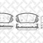 Колодки дисковые п. Hyundai Sonata 2.0/2.4/3.3 05> STELLOX