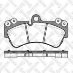 Колодки дисковые п. с антискрип. пл. VW Touareg 3.2i/4.2i/2.5TDi/ STELLOX