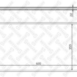Радиатор системы охлаждения Opel Astra 1.4/1.6/1.8i 98> STELLOX