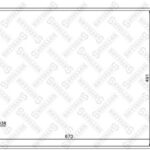 Радиатор системы охлаждения АКПП Lexus RX300 03> STELLOX