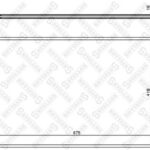 Радиатор охлаждения Toyota Rav IV 2.0VVTi 06> STELLOX