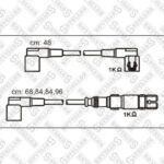 К-кт проводов MB W201 1.8-2.3 82-92/W124 2.0/2.3 M102 85-92 STELLOX