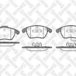 Колодки дисковые п.  Audi A3 диск 15'/16', VW Golf V 1.4-2.0TD ди STELLOX