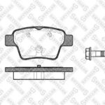 Колодки дисковые з. Citroen C4, Peugeot 307 1.4- STELLOX