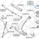 Опора амортизатора переднего правого VIN: 439640> Daewoo Lanos 97> STELLOX