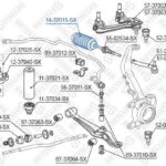 Пыльник рейки рулевой с г/у Honda Prelude BB 91-01 STELLOX