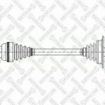 Привод левый 690mm, 24160 Dacia Logan 1.4-1.6i 04> STELLOX