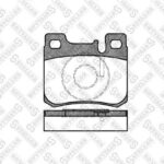 Колодки дисковые задние с антискрип. пластинами MB W201/W202/W124 STELLOX