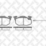 Колодки дисковые п. Peugeot 205 <98/405 <96,Renault STELLOX