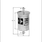 Фильтр топливный Audi A4/A6, Ford Galaxy 95>, VW Golf/Passat 1.6-2 STELLOX