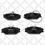 Колодки диск.п. с антискрип.пластин. Renault Laguna 1.6-2.2DTi 93- STELLOX