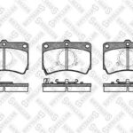Колодки дисковые п. Mazda 121 1.3 90-96/323 STELLOX