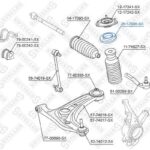 Подшипник опоры амортизатора Nissan Micra K12 03> STELLOX