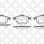 Колодки дисковые п. с антискрип. пластинами VW Passat 1.8T/2.3i-2. STELLOX