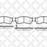 Колодки дисковые п. Kia Clarus 1.8i-2.0i 99-00/C STELLOX