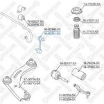 Тяга стабилизатора переднего правая Nissan Qashqai J10E 07> STELLOX