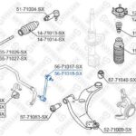Тяга стабилизатора переднего Mazda 323/Premacy all 00> STELLOX