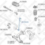 Тяга стабилизатора переднего Mazda 2 03> STELLOX