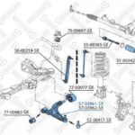 Рычаг левый Opel Astra J 1.4-1.6/1.4-1.6Turbo/1.3-2.0CDTi 09> STELLOX