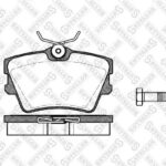 Колодки дисковые з. VW T4 STELLOX