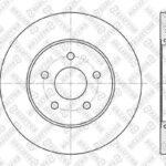 Диск тормозной задний Ford Mondeo all 00> STELLOX