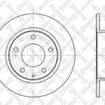 Диск тормозной задний Mazda 626/MX-6/Xedos 6 1.6-2.5 91> STELLOX