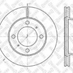 Диск тормозной передний Toyota Corolla all 92-02 STELLOX