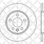 Диск тормозной задний VW T4 2.8/1.9TD 90> STELLOX