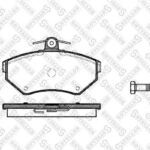 Колодки дисковые п. VW Caddy/Polo, Seat Toledo/Ibiza 1.4-1.9TDi/2. STELLOX