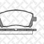 Колодки дисковые п. с антискр. пл. Subaru Forester/Impreza 98>/Leg STELLOX