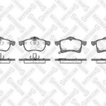 Колодки дисковые п.  Opel Astra G 1.8i-2.2i/TDi &16V 98> STELLOX