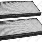 Фильтр салона к-кт 2 шт BMW E60/E61 all /E63/E64 3.0i/4.5Ci 03> STELLOX