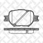 Колодки дисковые п. Toyota Corolla 2.0D 02>/Corolla STELLOX