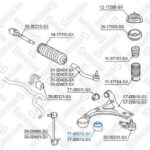 Сайлентблок рычага задн. Hyundai iX35 2WD 10> STELLOX