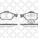 Колодки дисковые п. Ford Fiesta 1.3-1.6/1.4T STELLOX