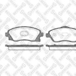 Колодки дисковые п. Opel Corsa C 1.0-1.7DTi 00> STELLOX