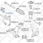 Втулка стабилизатора переднего центральная Toyota Camry ACV3#/MCV3 STELLOX