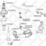 Втулка стабилизатора заднего d18 Honda CR-V 2.0 i-VTEC/2.2 i-CTDi STELLOX