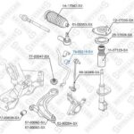 Втулка стабилизатора переднего Mitsubishi Lancer 07> STELLOX
