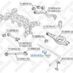 Втулка стабилизатора заднего Hyundai Santa FE II/IX55 all 06>, Kia STELLOX