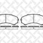 Колодки дисковые п. Mazda MPV 2.6/3.0/2.5TD 92-99, Mitsubis STELLOX