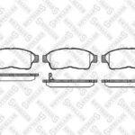 Колодки дисковые п. Toyota Celica/RAV4 1.8/ STELLOX