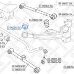 Сайлентблок зад. продол. рычага Toyota RAV 4 ACA2#/CLA2#/ZCA2# 00> STELLOX