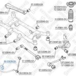 Втулка стабилизатора заднего KIA Sportage 4WD 04> STELLOX