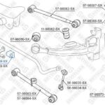 Втулка стабилизатора заднего центральная Toyota RAV 4 ACA20/ACA22 STELLOX