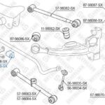 Втулка стабилизатора заднего центральная Toyota RAV 4 ACA21/ACA23 STELLOX