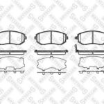 Колодки дисковые п. Subaru Lagacy/Outback 2.0/2.5 03> STELLOX