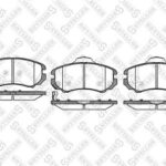 Колодки дисковые п. с антискр. пл. Hyundai Sonata IV 2.0i/2.7 01>/ STELLOX