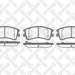 Колодки дисковые передние Mazda 6 GG/GY 2.0Di 136HP/2.0i/2.2i 02> STELLOX