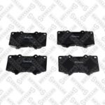Колодки дисковые п. с антискр. пл. Toyota Land Cruiser J12 4.0i/3. STELLOX